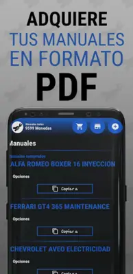 Manuals Cars android App screenshot 2